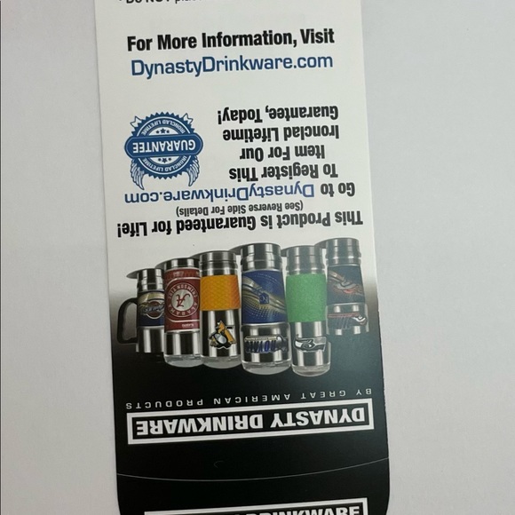 Tailgate ready! 24 oz UGA vacuum insulated tumbler NWT - Picture 7 of 7